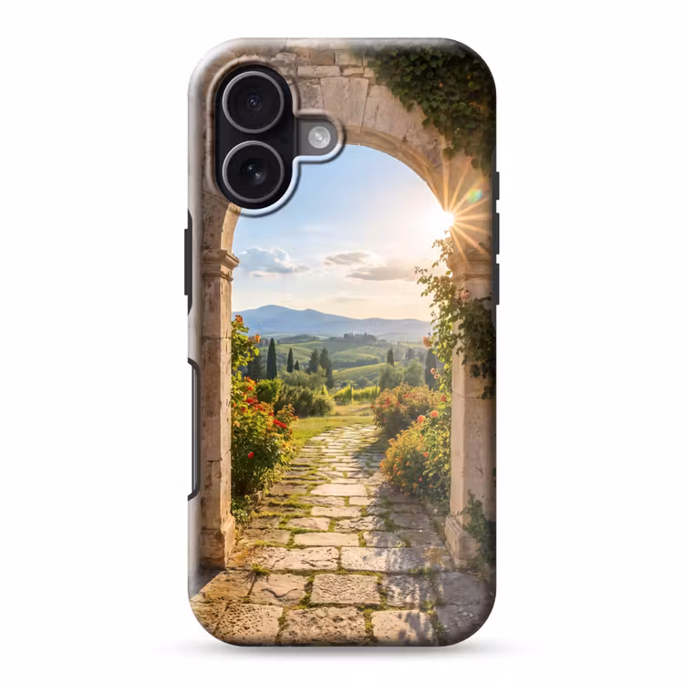 Telefoonhoesje Toughcase - Pad - Tuin - Zonnig — 1