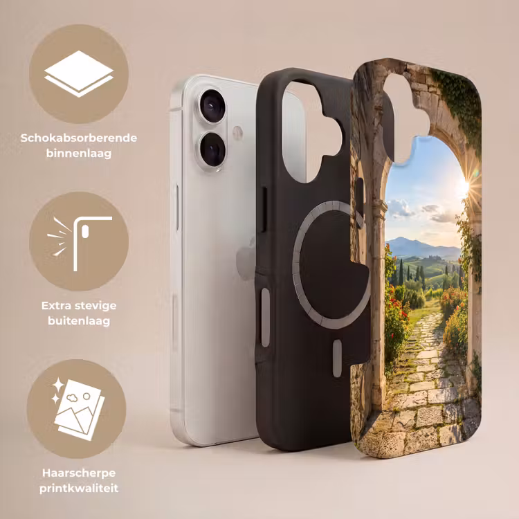 Telefoonhoesje Toughcase - Pad - Tuin - Zonnig — 3