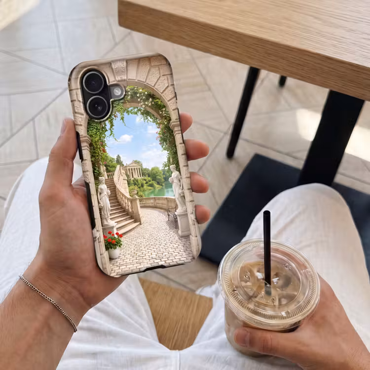 Telefoonhoesje Toughcase - Architectuur - Tuin - Klassiek — 4