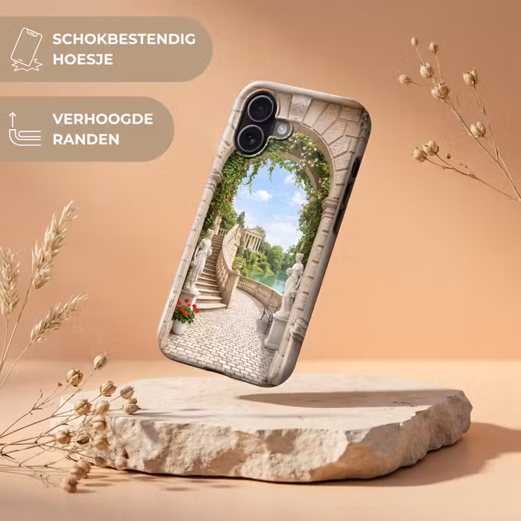 Telefoonhoesje Toughcase - Architectuur - Tuin - Klassiek — 5