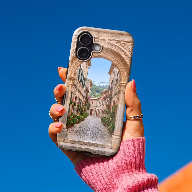 Telefoonhoesje Toughcase - Boog - Straat - Dorp — 2