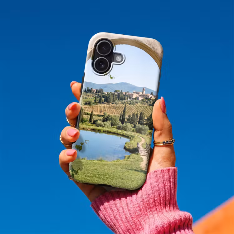 Telefoonhoesje Toughcase - Dorp - Landschap - Natuur — 2