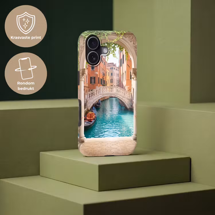 Telefoonhoesje Toughcase - Gracht - Stad - Architectuur — 7