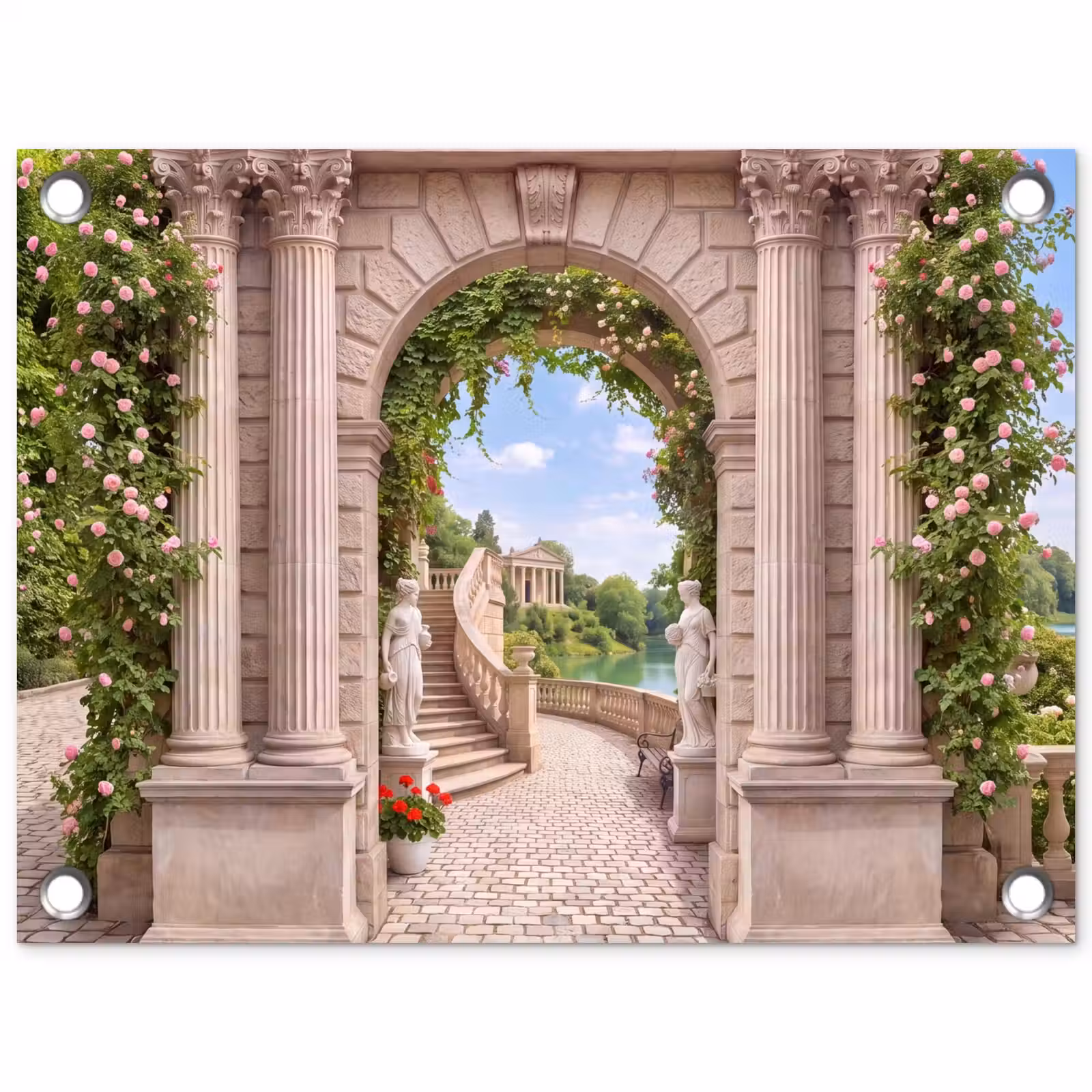 Tuinposter - Architectuur - Tuin - Klassiek — 1