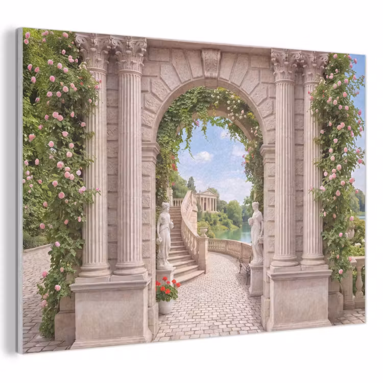 Akoestisch schilderij - Architectuur - Tuin - Klassiek — 1