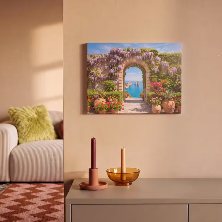 Akoestisch schilderij - Bloemen - Tuin - Landschap — 2