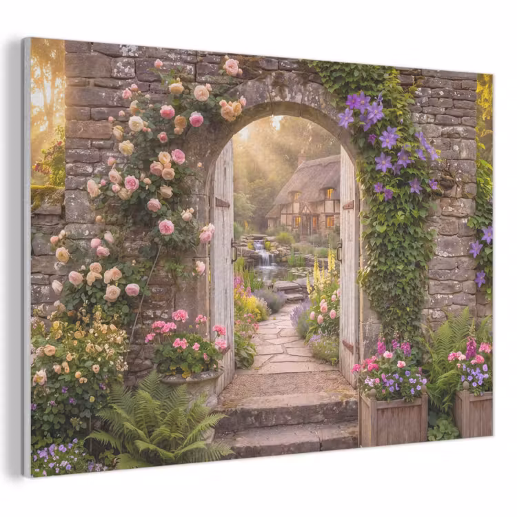 Akoestisch schilderij - Huis - Tuin - Natuur — 1