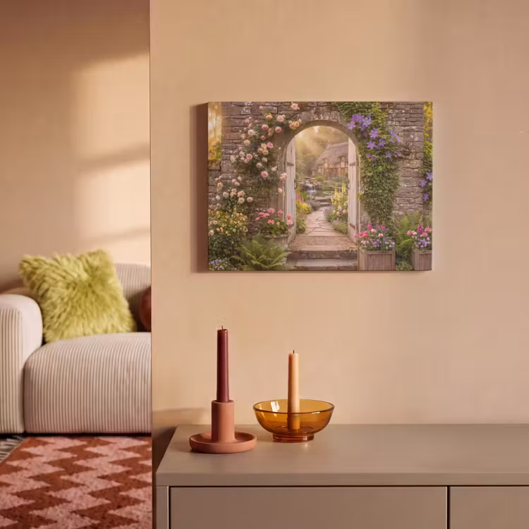 Akoestisch schilderij - Huis - Tuin - Natuur — 2