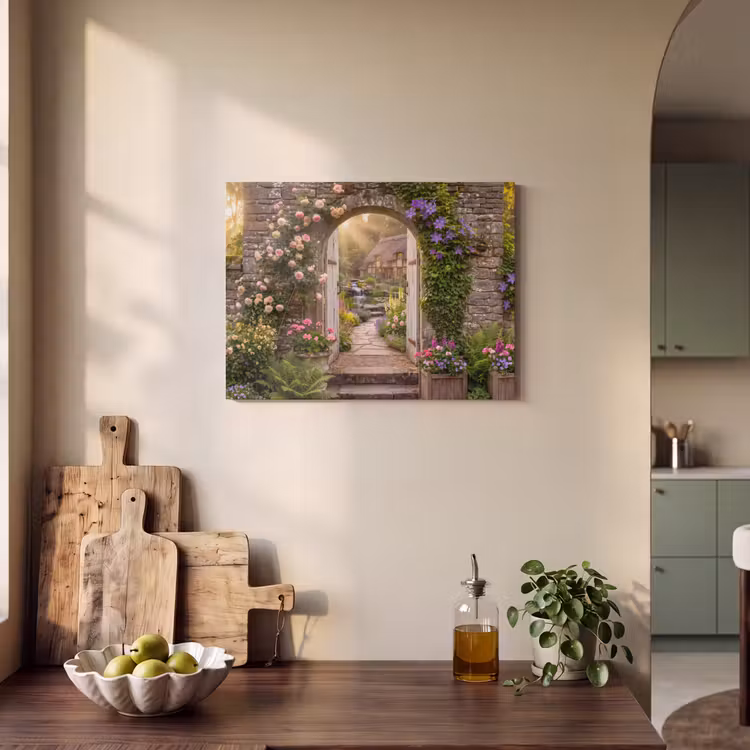 Akoestisch schilderij - Huis - Tuin - Natuur — 3