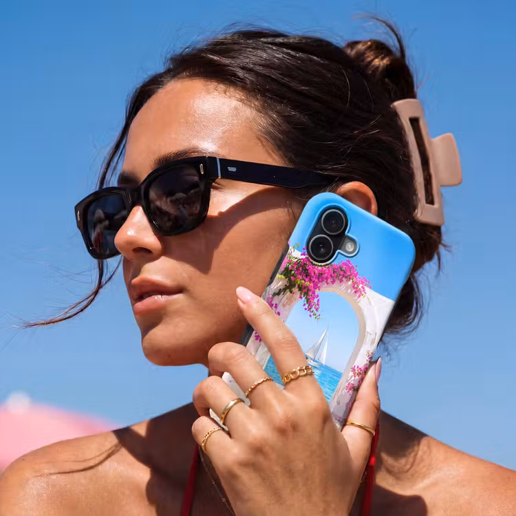 Telefoonhoesje Toughcase - Bloemen - Zee - Zomer — 6