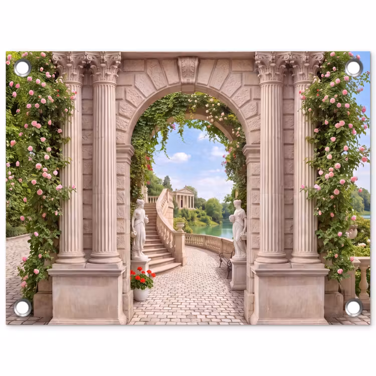 Tuinposter - Architectuur - Tuin - Klassiek — 1
