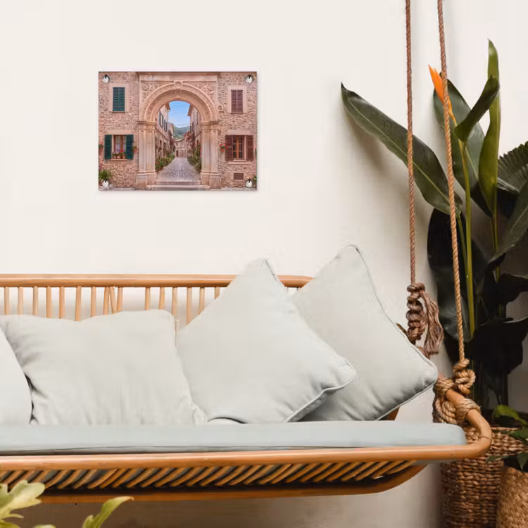 Tuinposter - Boog - Straat - Dorp — 5