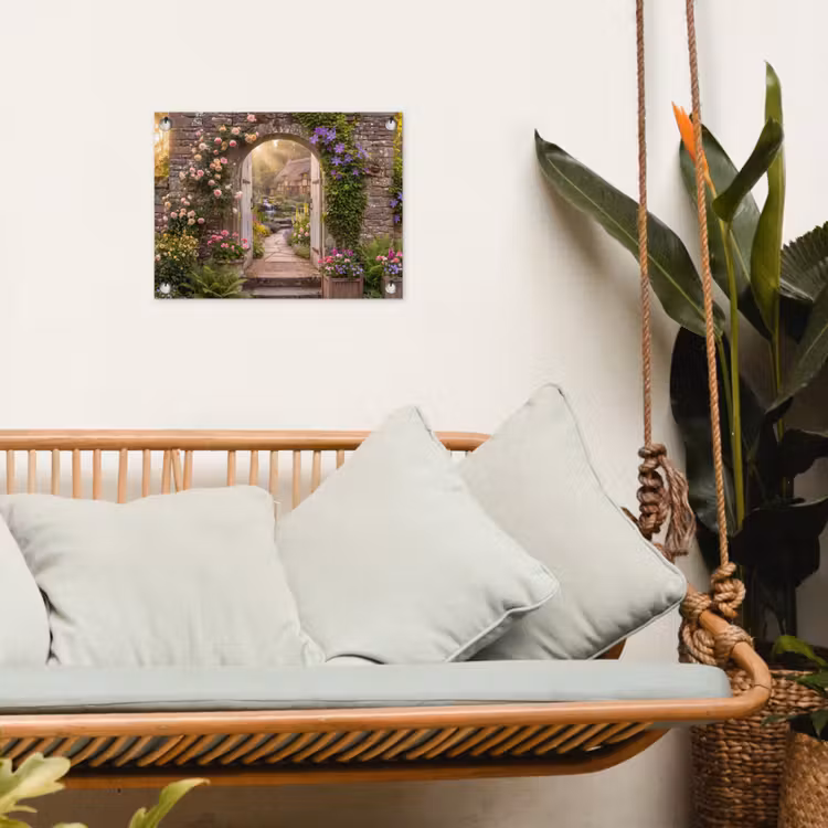 Tuinposter - Huis - Tuin - Natuur — 5