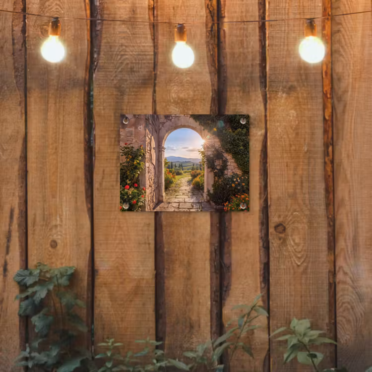 Tuinposter - Pad - Tuin - Zonnig — 2