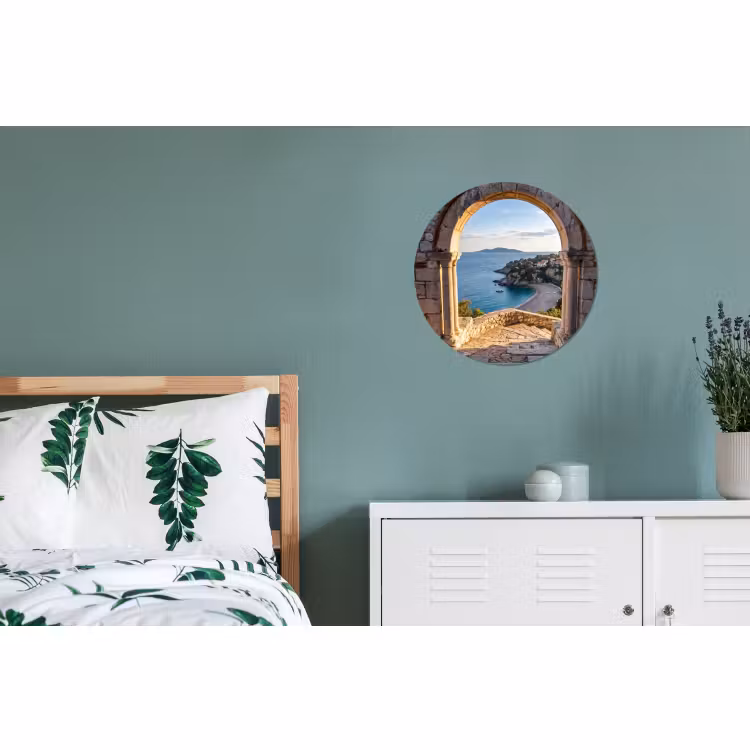 Muurcirkel aluminium - Boog - Kust - Natuur — 4