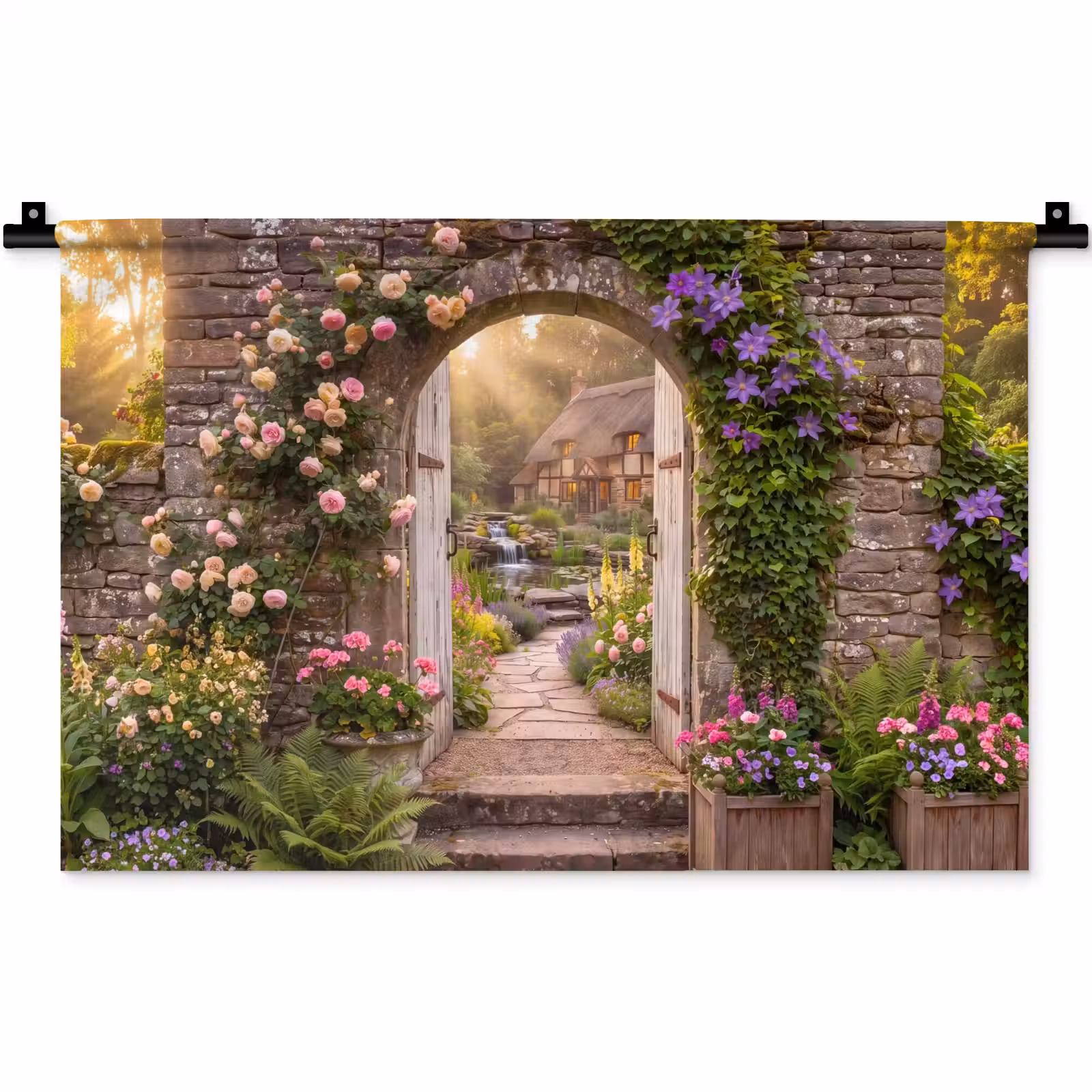 Wandkleed - Huis - Tuin - Natuur — 1