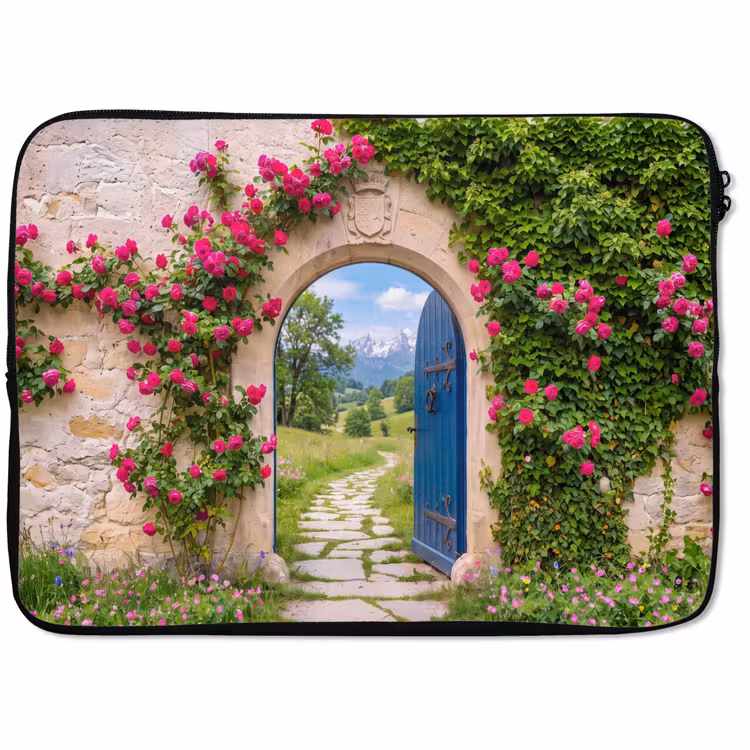 Laptophoes Boog - Landschap - Natuur — 1
