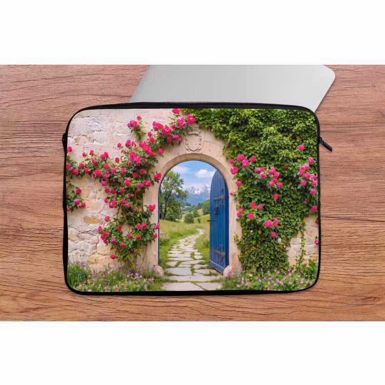 Laptophoes Boog - Landschap - Natuur — 2