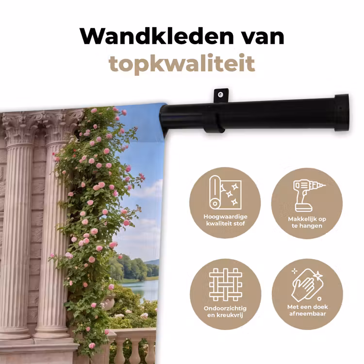Wandkleed - Architectuur - Tuin - Klassiek — 3