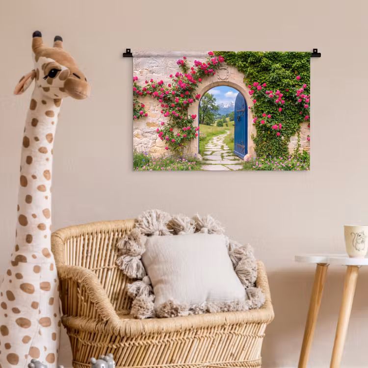 Wandkleed - Boog - Landschap - Natuur — 5