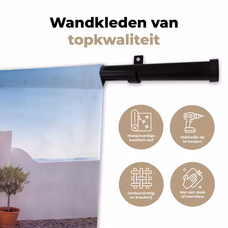 Wandkleed - Deur - Zee - Natuur — 3