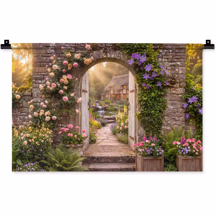 Wandkleed - Huis - Tuin - Natuur — 1