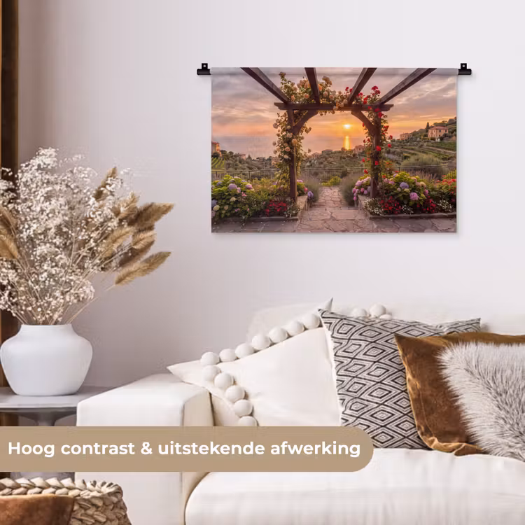 Wandkleed - Pergola - Zee - Zonsondergang — 4