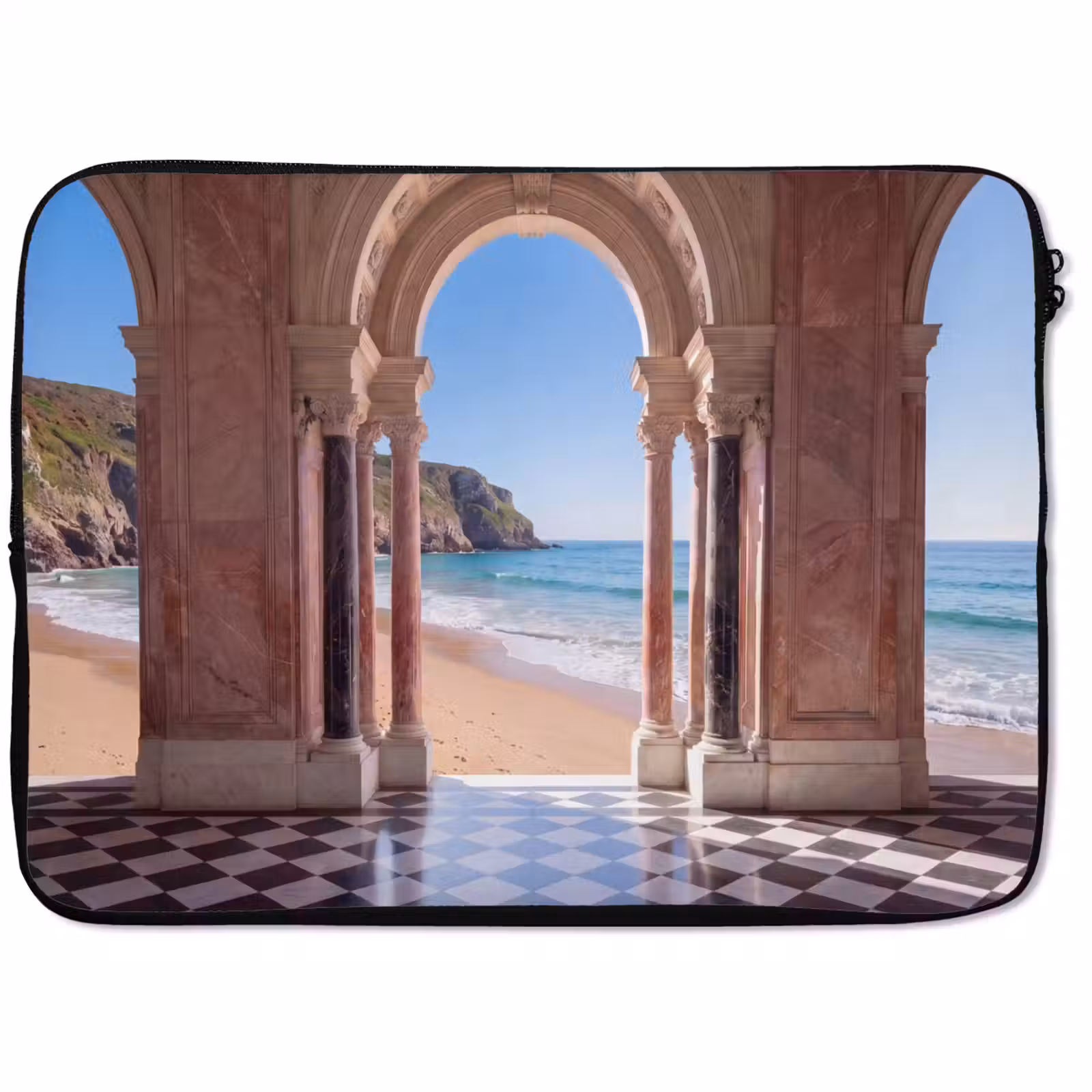 Laptophoes Boog - Strand - Zee — 1