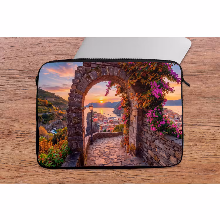 Laptophoes Boog - Kust - Zonsondergang — 2