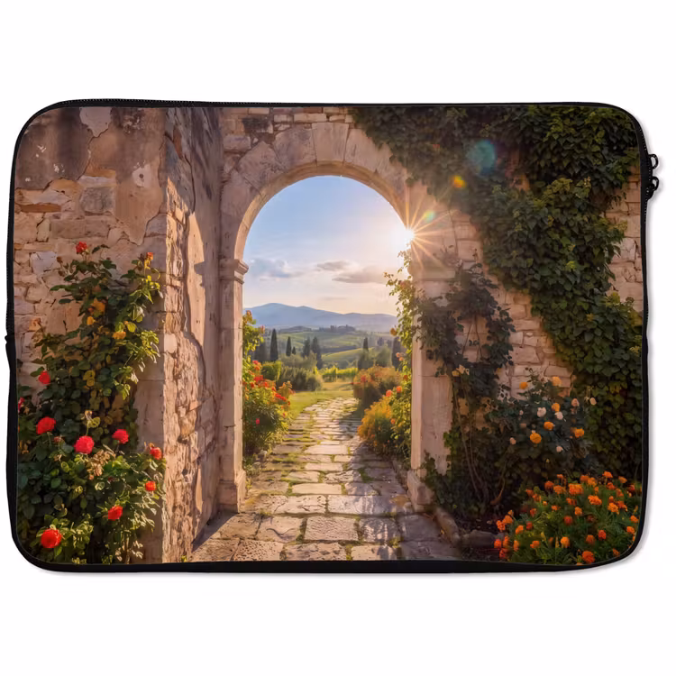 Laptophoes Pad - Tuin - Zonnig — 1