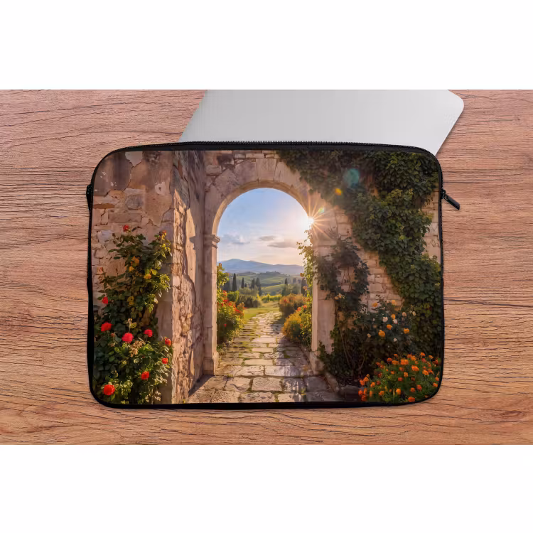 Laptophoes Pad - Tuin - Zonnig — 2