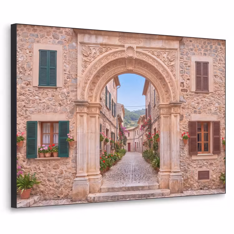Art frame - Boog - Straat - Dorp — 1