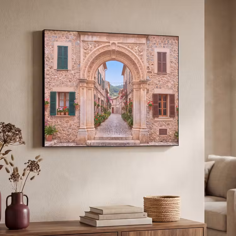 Art frame - Boog - Straat - Dorp — 7