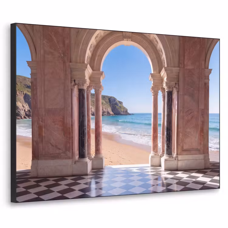 Art frame - Boog - Strand - Zee — 1