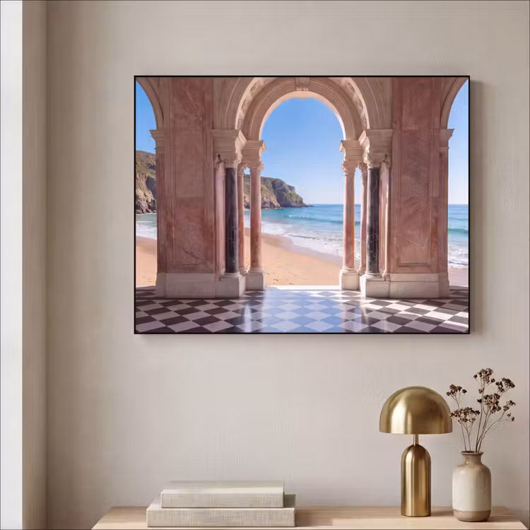 Art frame - Boog - Strand - Zee — 5