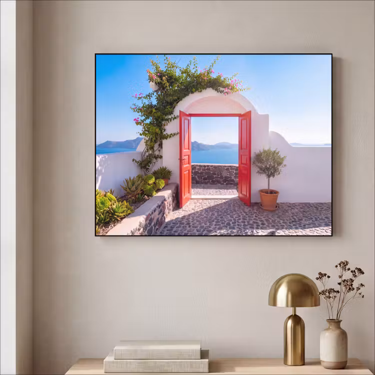 Art frame - Deur - Zee - Natuur — 5