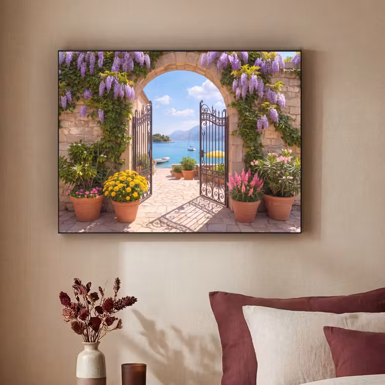 Art frame - Poort - Zee - Uitzicht — 3
