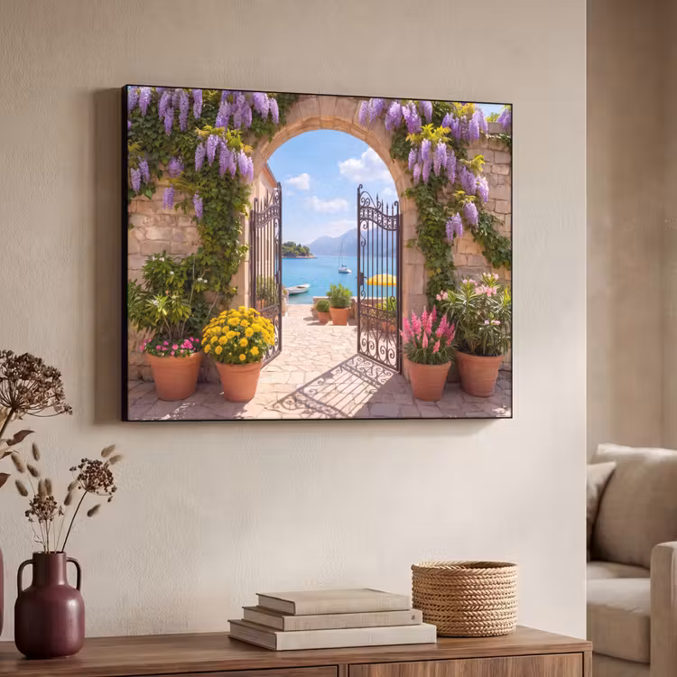 Art frame - Poort - Zee - Uitzicht — 7