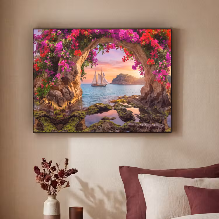 Art frame - Zeilboot - Kust - Natuur — 3