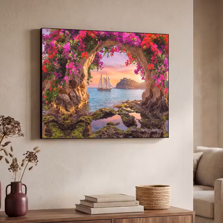 Art frame - Zeilboot - Kust - Natuur — 7