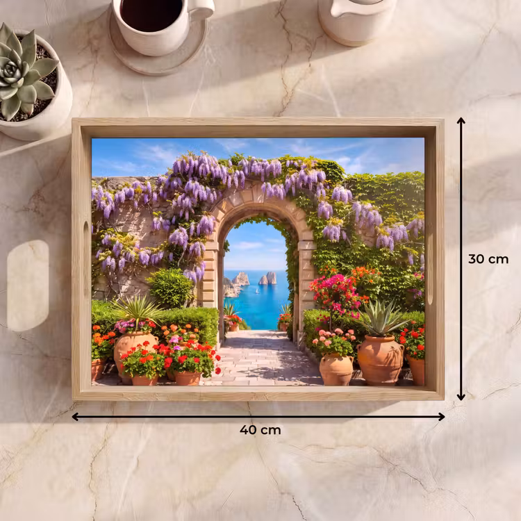 Dienblad - Bloemen - Tuin - Landschap — 9