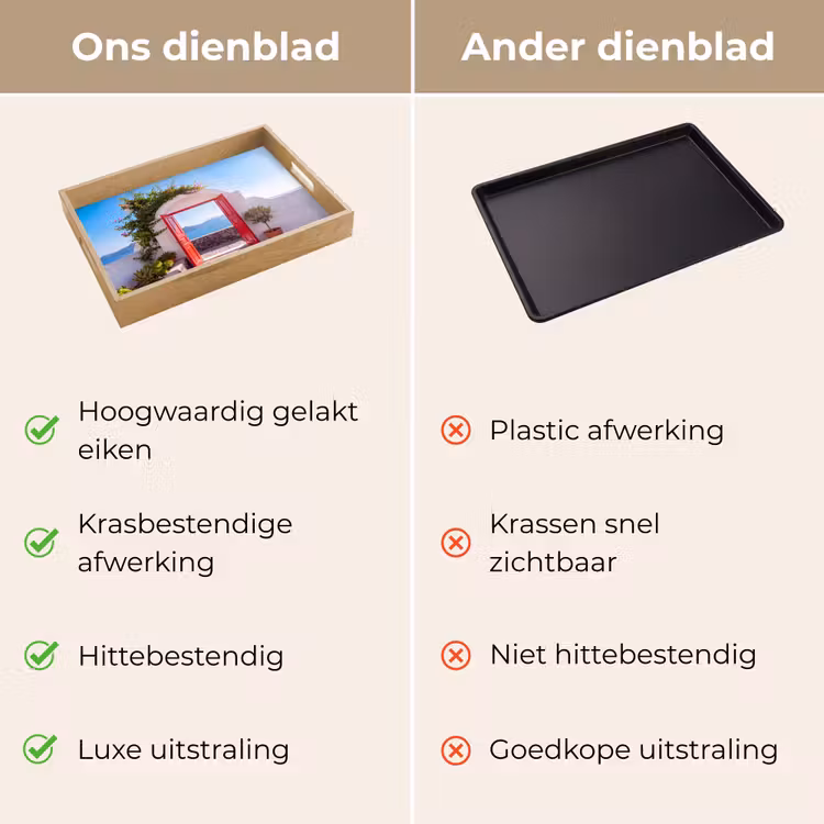 Dienblad - Deur - Zee - Natuur — 3