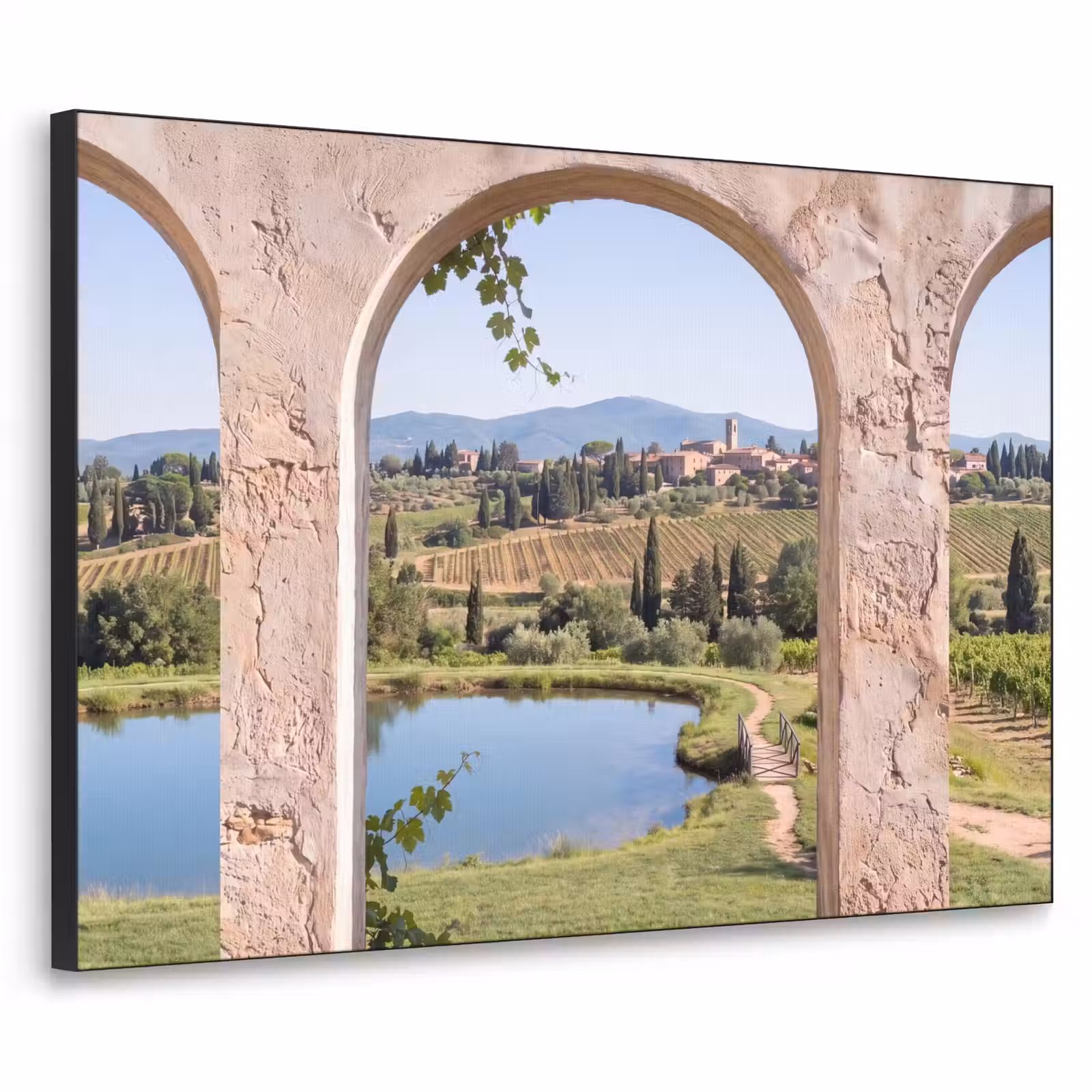 Art frame - Dorp - Landschap - Natuur — 1
