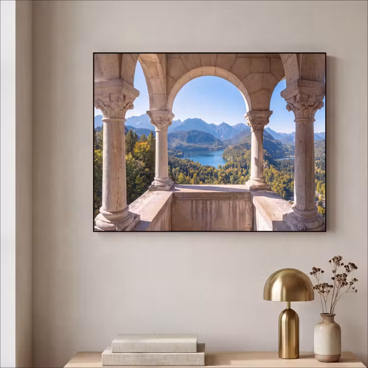 Art frame - Boog - Uitzicht - Landschap — 5