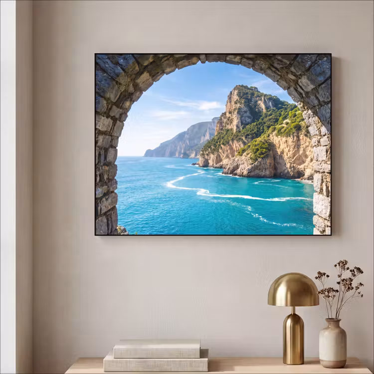 Art frame - Boog - Zee - Natuur — 5