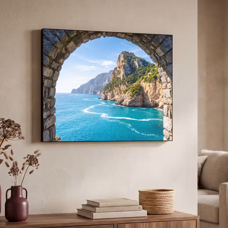 Art frame - Boog - Zee - Natuur — 7