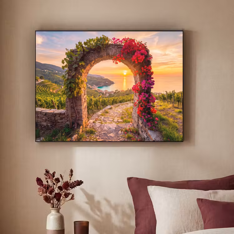 Art frame - Boog - Zonsondergang - Kust — 3