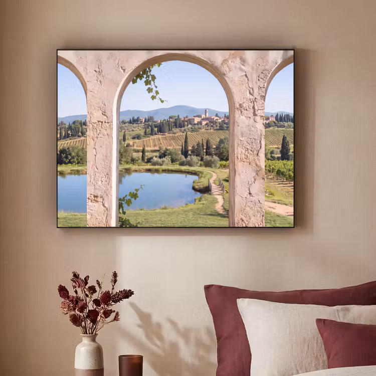 Art frame - Dorp - Landschap - Natuur — 3