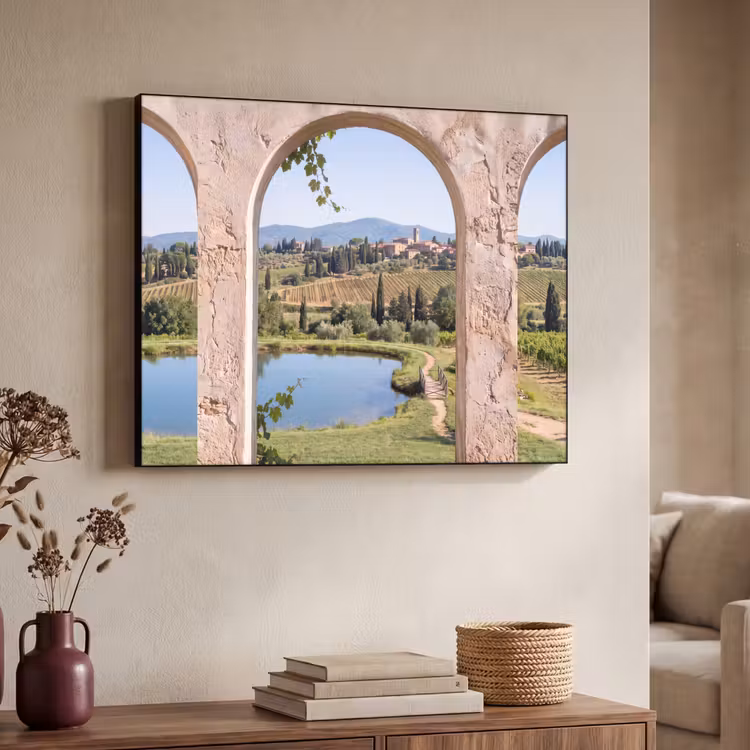 Art frame - Dorp - Landschap - Natuur — 7