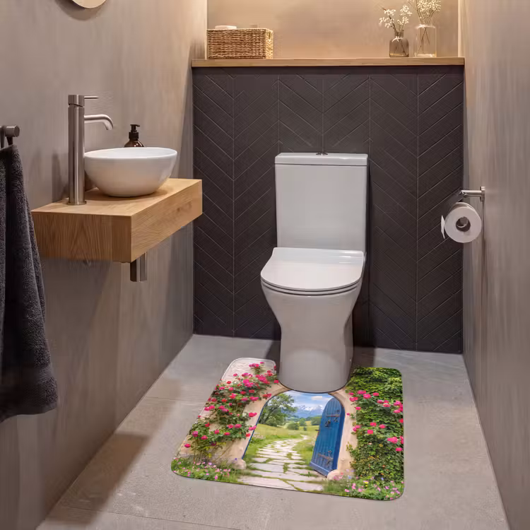 WC Mat - Boog - Landschap - Natuur — 2